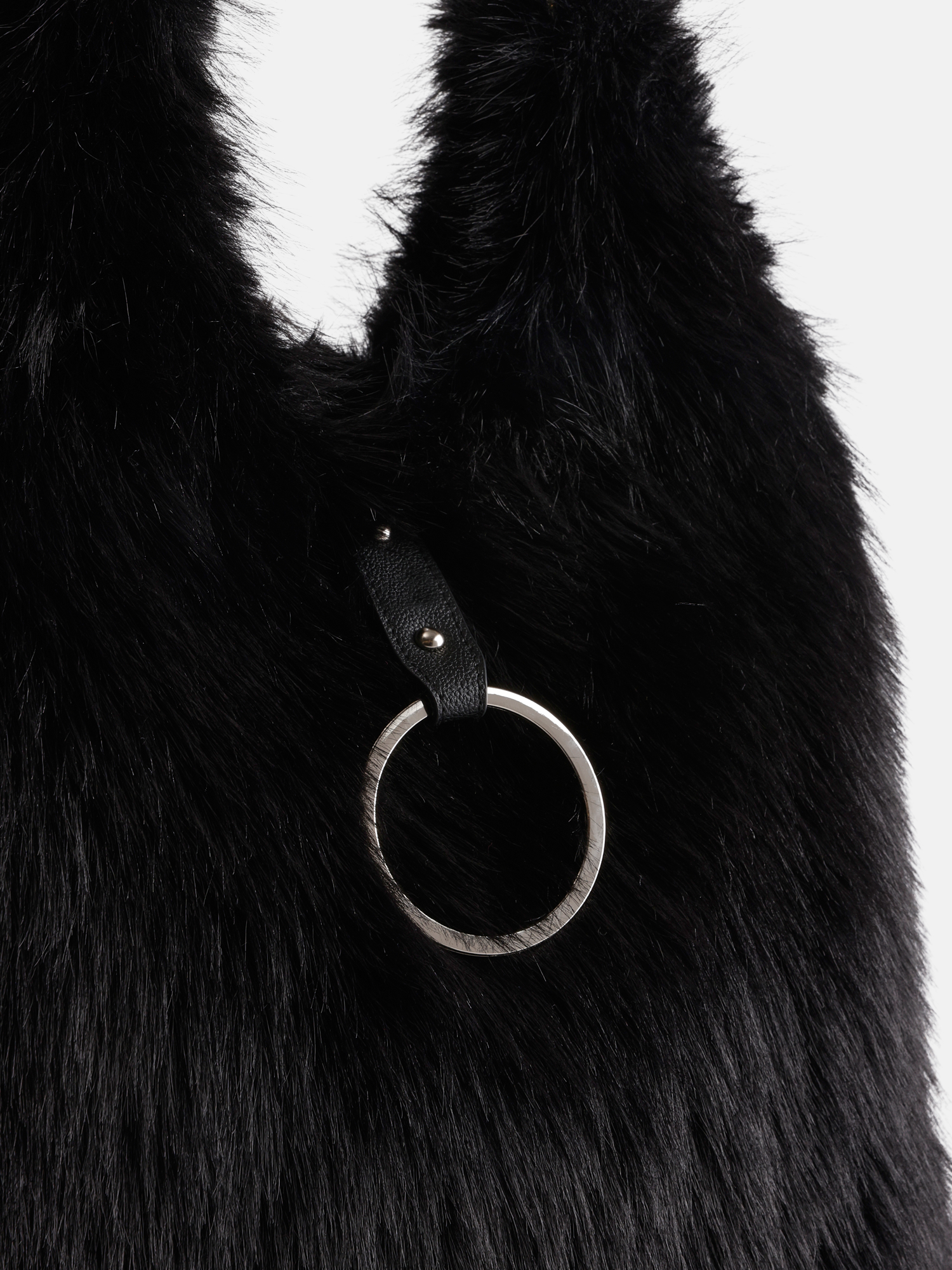Madden NYC Women's Faux Fur Tote Bag photo 3