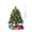 Green, variant on Tabletop Christmas Tree With Ornaments, Artificial Christmas Tree With Lights, Tree Top Star and 12 Christmas Balls, Easy to Assemble for Desktop, Window, Walkway, Indoor Home Party Decor