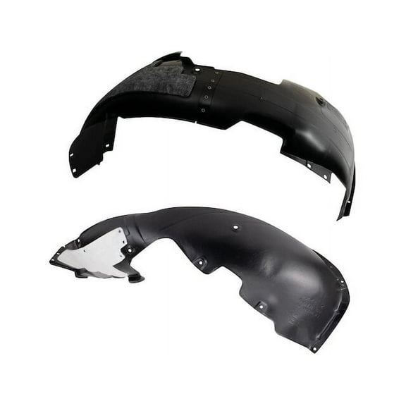 Fender Liner Set 2 Piece - Compatible with 2017 - 2018 Hyundai Elantra