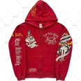 thumbnail image 5 of Sudadera con capucha gótica nueva Y2K con estampado de calavera retro americana, sudadera con capucha holgada de estilo punk hip hop rock, sudadera deportiva para parejas, moda urbana, 5 of 5