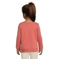 thumbnail image 5 of Garanimals Toddler Girl Long Sleeve Graphic Fleece Sweatshirt, Sizes 2T-5T, 5 of 6