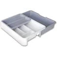 thumbnail image 1 of Organizador de cajones de cocina, organizador de cubiertos expandible, soporte para utensilios y bandeja para cubiertos con divisores de cajones, 1 of 4