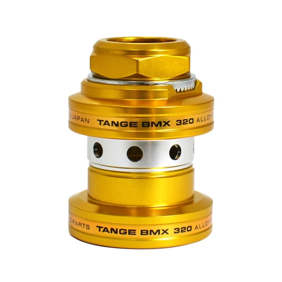 Tange MX320 Headsets Old School BMX 1" Threaded 32.7mm Cup , Gold #TAS2956