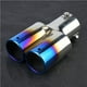thumbnail image 3 of Speravity Tubo de escape doble modificado para coche Universal de acero inoxidable, silenciador trasero, punta, garganta trasera Vehículos, repuestos y accesorios Mis Speravity VI002600-00, 3 of 6
