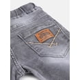 thumbnail image 4 of chopper club Boys Jeans - Elastic Waist with Drawstrings Stretchable Denim Pants in Slim Fit 30, 4 of 4