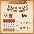 thumbnail image 6 of Western Cowboy Themed Birthday Party Decoration Set Banners Balloons Cake Toppers, 6 of 7