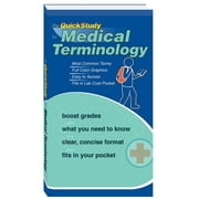 Quickstudy Books Medical Terminology & Abbreviations: A Quickstudy Reference Book, (Paperback)