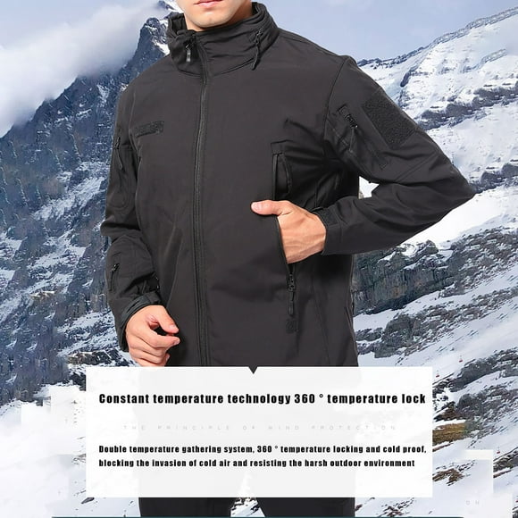 jovat Manteau Sport Extérieur pour Homme Automne Décontracté Mode Imperméable à Séchage Rapide Respirant