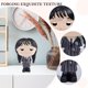 thumbnail image 2 of Estatua Del Personaje Resina Wednesday Addams Carácter Estatua Arte Adornos TV Figura Juguetes Regalos (B) Wdftyju Libre de BPA, 2 of 3