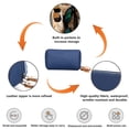thumbnail image 4 of Cute lady handbag lipstick makeup bag portable waterproof travel makeup, 4 of 5