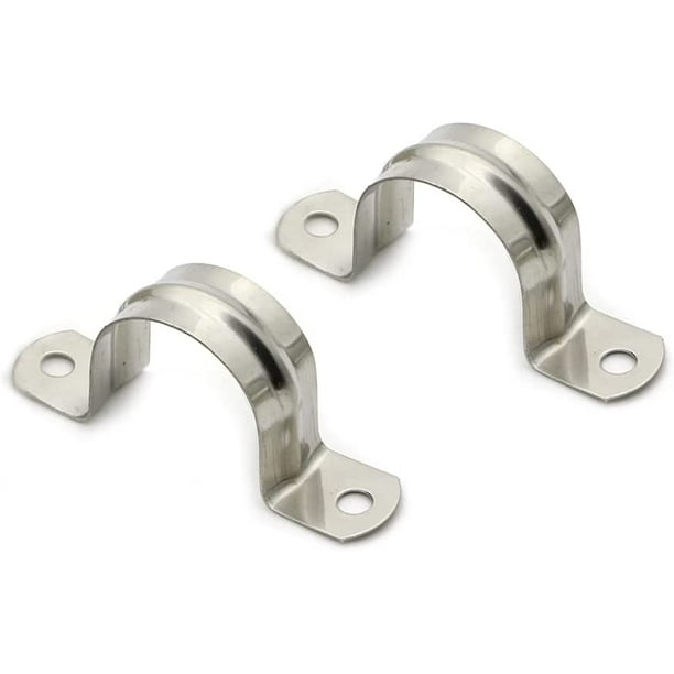 Clamp Tube Clamp 25mm 25mm Hose Clamp 25 PCS Stainless Steel U