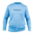 thumbnail image 2 of Akona Long Sleeve Rash Guard Scuba Diving, Snorkeling, Blue, 2 of 3