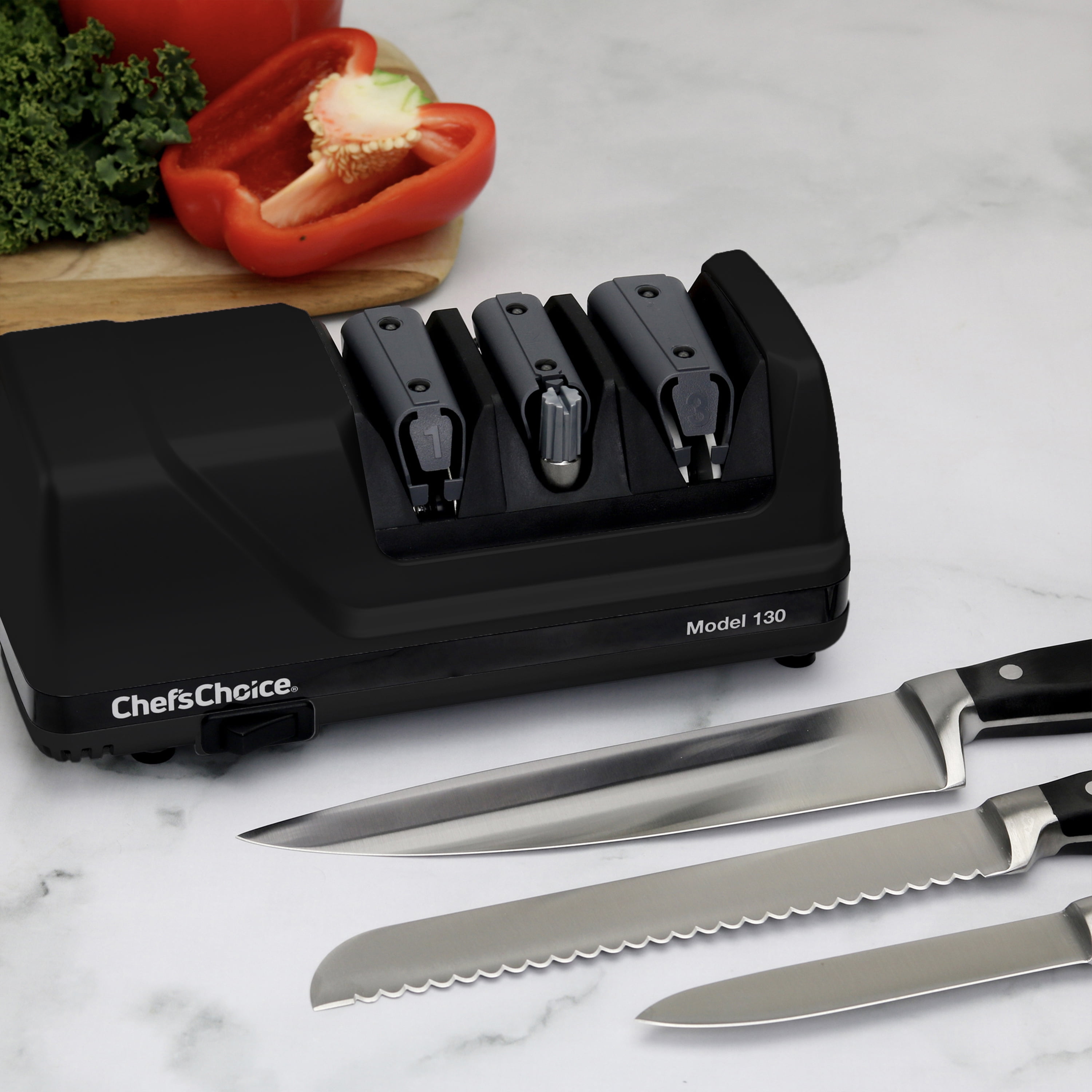 Chef's Choice Model 130 3-Stage Professional Electric Knife