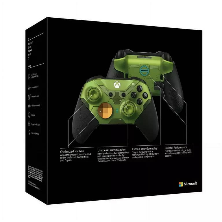 Microsoft Xbox Series X/One Elite Series 2 Halo Infinite Limited Edition  Wireless Controller - US