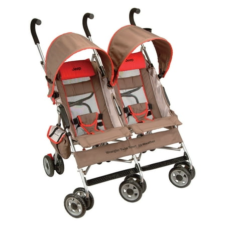Jeep Wrangler Twin Sport All Weather Stroller