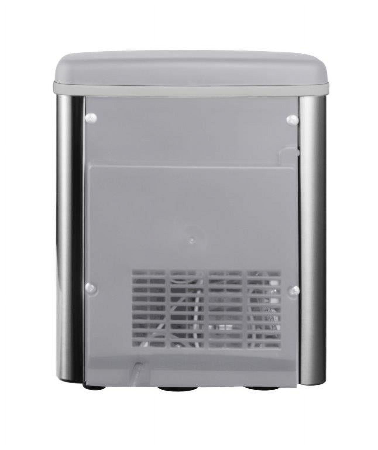 Frigidaire, 26 lbs. Ice Maker, Bullet-Shaped Ice, Stainless Frigidaire, 26 lbs. Ice Maker, Bullet-Shaped Ice, Stainless