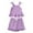 Purple, variant on tarylea Toddler Girl Summer Clothes Baby Girl Ruffle Hem Camisole Top Short Set Beach Outfit