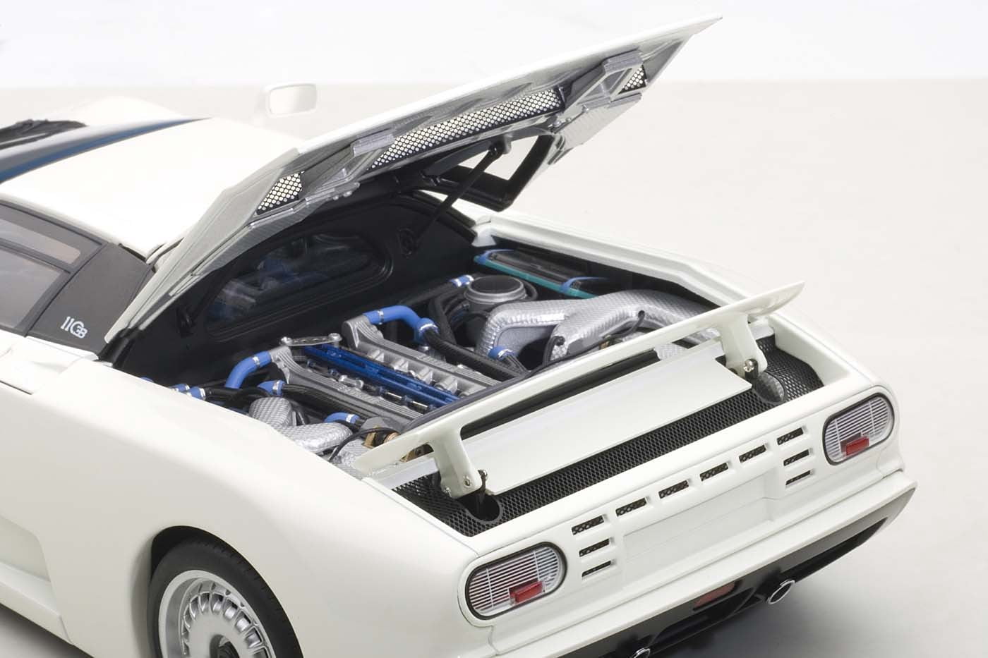 Bugatti EB110 GT White 1/18 Diecast Model Car by Autoart - Walmart.com