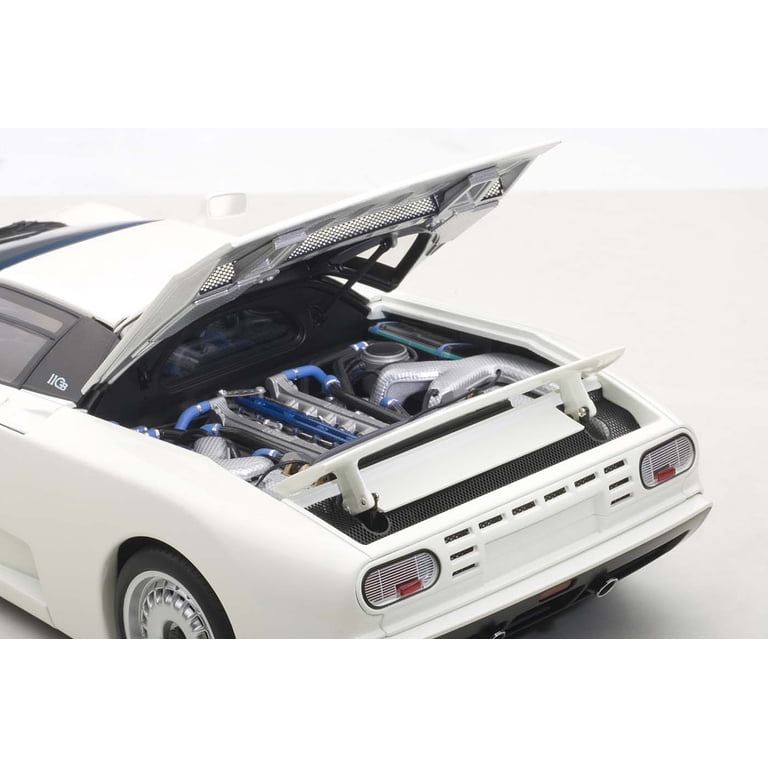 Bugatti EB110 GT White 1/18 Diecast Model Car by Autoart - Walmart.com