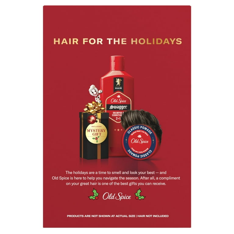 Old Spice Holiday Pack with Swagger 2in1 Shampoo and Conditioner