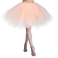 thumbnail image 3 of EHRWE Women's Skirt Women Dance Party Skirt Holiday Party Tutu Ballet Skirts Festival Party Skirt, 3 of 3
