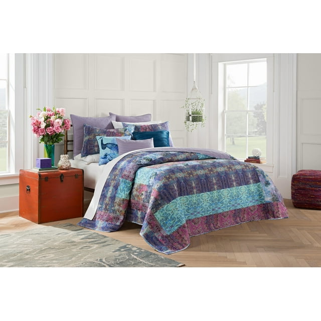 Tracy Porter Juniper Quilt Lavender Multi Twin
