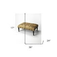 thumbnail image 5 of Shades of Brown Southwest Lodge Jute Ottoman, 5 of 5