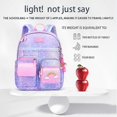 thumbnail image 5 of Unicorn school bag for kids large rainbow capacity primary school backpack bag for girls children casual daypack for teenage girl, 5 of 5