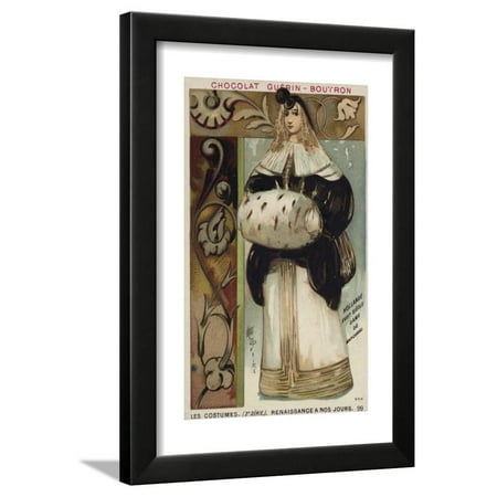 - Dutch Merchant's Wife, 18th Century Framed Print Wall Art