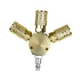simhoa 3 Way Air Hose Fitting 1/4'' 3 Way Quick Connector Universal