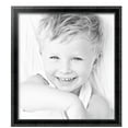 thumbnail image 2 of ArtToFrames 20" x 22" Black Engraved Edges Picture Frame, 20x22 inch Black Wood Poster Frame (WOM-4055), 2 of 8