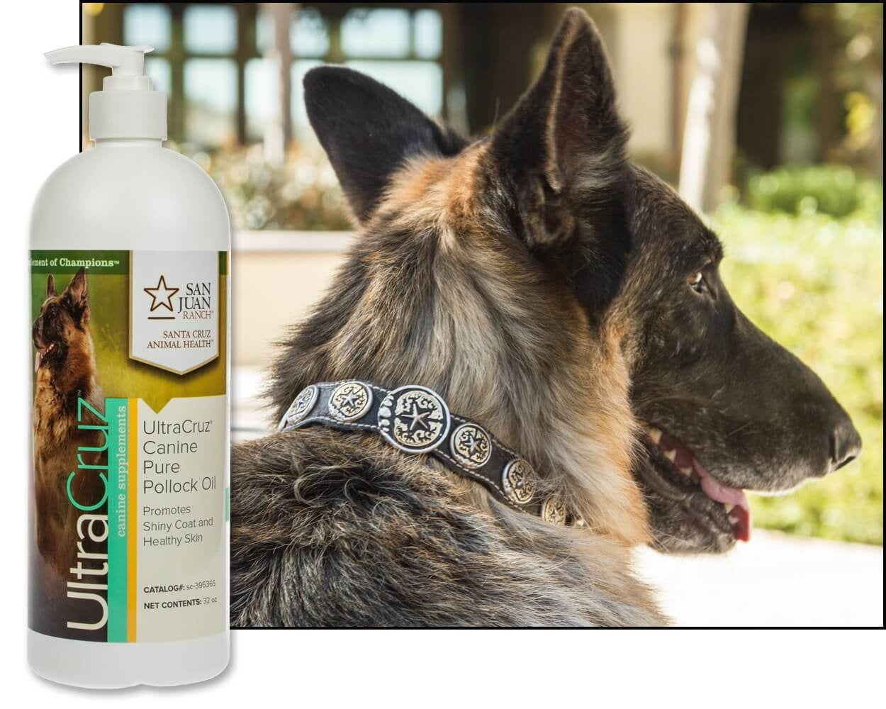 UltraCruz® Canine Pure Pollock Oil, 32 oz