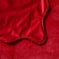 thumbnail image 4 of My Texas House Faux Fur Scallop throw 50"x60", Red, 4 of 5