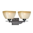 thumbnail image 1 of Vaxcel International W0113 Descartes II 2L Vanity - Architectural Bronze, 1 of 1