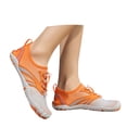 thumbnail image 3 of lnmuld Men Women Barefoot Shoes, Breathable Mesh Shoes for Water Yoga Fitness Hiking Color:Orange,Size:5.5, 3 of 6
