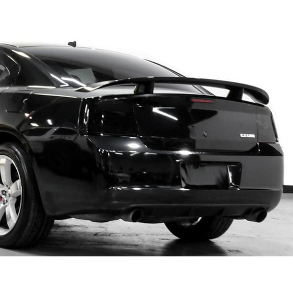 Rvinyl Tail Light Tint Covers Compatible with Dodge Charger 2006-2008 - Blackout Smoke