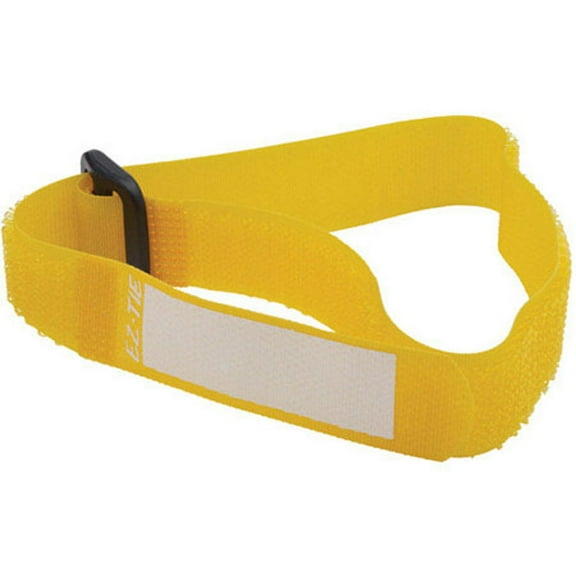 Kupo EZ-TIE Deluxe Cable Ties - 0.78 x 16.1", 10 Pack, Yellow