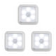 thumbnail image 1 of Kearding 6 luces LED con sensor de movimiento PIR lámpara de escalera de gabinete de batería de luz nocturna inalámbrica Type4 NO4, 1 of 6