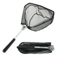 thumbnail image 2 of Toorise Portable Floating Fishing Net Triangular Fly Fish Landing Net Foldable Collapsible Rod Safe Fish Catching Releasing Trout Bass Net Durable Nylon Mesh, 2 of 8
