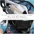 thumbnail image 4 of Dolphin Travel Tote Luggage Bag Yoga Gym Bags Sports Bag, Size 17.7 Inches with Interior Zipper Pocket and Large Capacity, 4 of 6