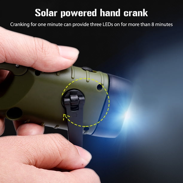 Antorcha Lámpara Linterna LED portátil de 2 uds. luz de antorcha para montañismo senderismo carrera nocturna