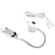 thumbnail image 1 of 14 LED Super brillante Base magnética máquina de coser escritorio de trabajo lámpara de cuello de ganso luz 110-240V UE, 1 of 5