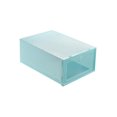 thumbnail image 1 of WREESH Foldable Transparent Shoe Storage Box Plastic Stackable Shoe Storage Box, 1 of 2