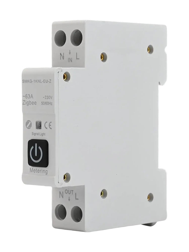 Dreamhall for Tuya for Zigbee Circuit Breaker for Din Rail Control Switch with Metering