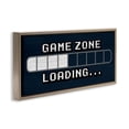 thumbnail image 3 of Stupell Industries Game Zone Loading Pixels Art for Kids Painting Brown Floater Framed Canvas Art Print Wall Art, 25 x 11, 3 of 9