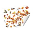 thumbnail image 3 of de ventana de otoño, accesorios de decoración otoñal, de doble cara para ventana, para fiestas, vacaciones, tiendas y oficinas., 3 of 9