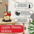 thumbnail image 2 of Cute Apples Paper Towel Holder, Apples Kitchen Decor Accessories Farmhouse Metal Towel Holder Stand For Home Bathroom Countertop, 2 of 5