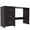 Black#2, variant on Home Office Desks, Manaos Writing Computer Desk , Multiple Shelves, One Drawer, Grey Office Desks,Engineered Wood Computer Desks, Furniture Office Desks & Work Surfaces