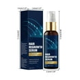 HIOAWHOW Anti Fall Dense Hair Essences Thick Hairline Moisturizing Dry Hair Repairs Hair Root