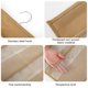 thumbnail image 3 of Laklulu Organizador colgante de doble cara para ropa interior, ropa interior, ropa interior, almacenamiento de armario, percha giratoria, bolsa de almacenamiento para sujetador, ropa interior,, 3 of 5